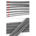 13 mm Elevator Traction Steel Rope ≤1,75m / s